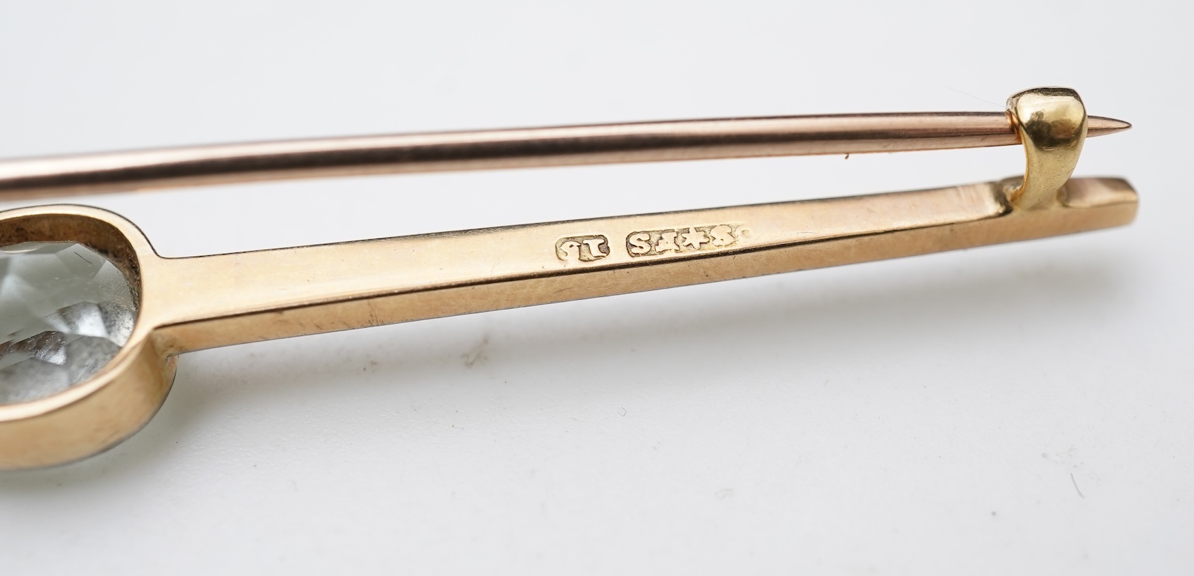 Three bar brooches, late 19th/early 20th century